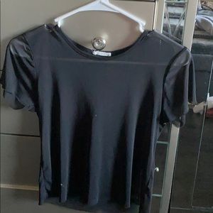 Mesh crop top